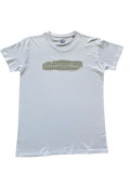 Striped logo perdue tshirt